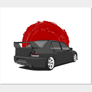 Lancer EVO Posters and Art